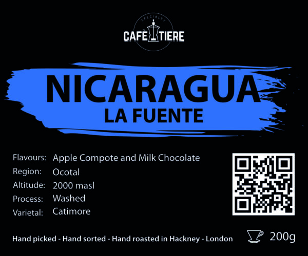 Espresso Roast Nicaragua La Fuente 200 g